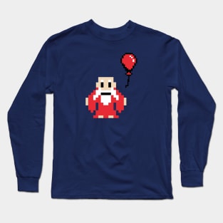 Wizard with Balloon Long Sleeve T-Shirt